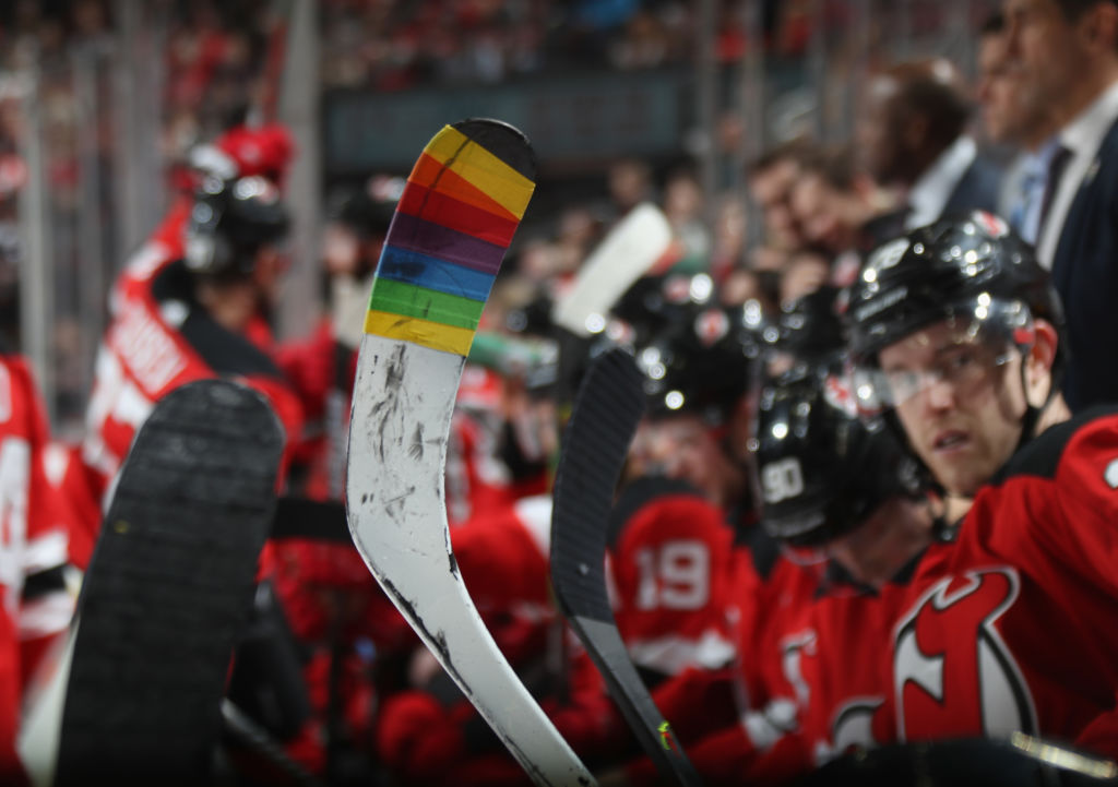 NHL Reverses Ban on Colored Stick Tape post image