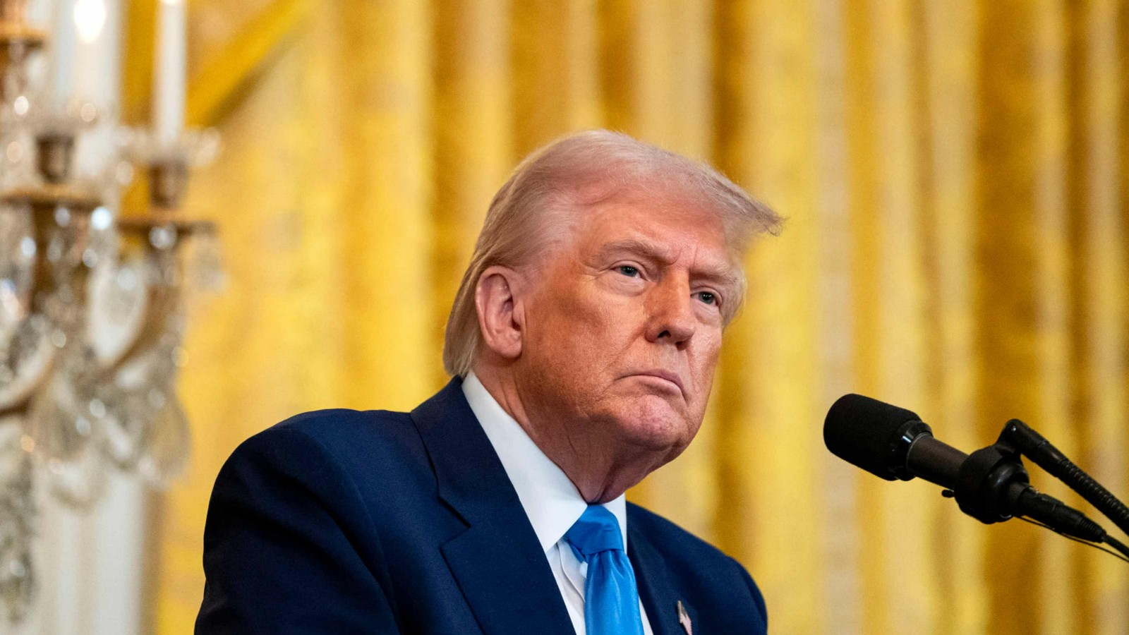Trump Says Tariffs 'Going Forward on Time'