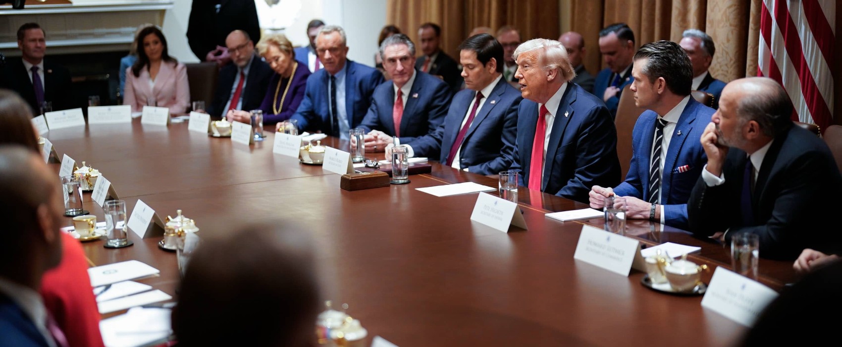Musk Takes Center Stage at Trump's First Cabinet Meeting