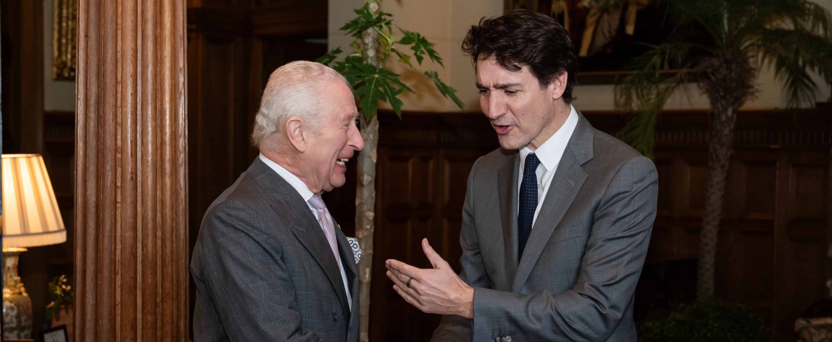 Charles III Meets Trudeau Amid Trump's Canada Remarks