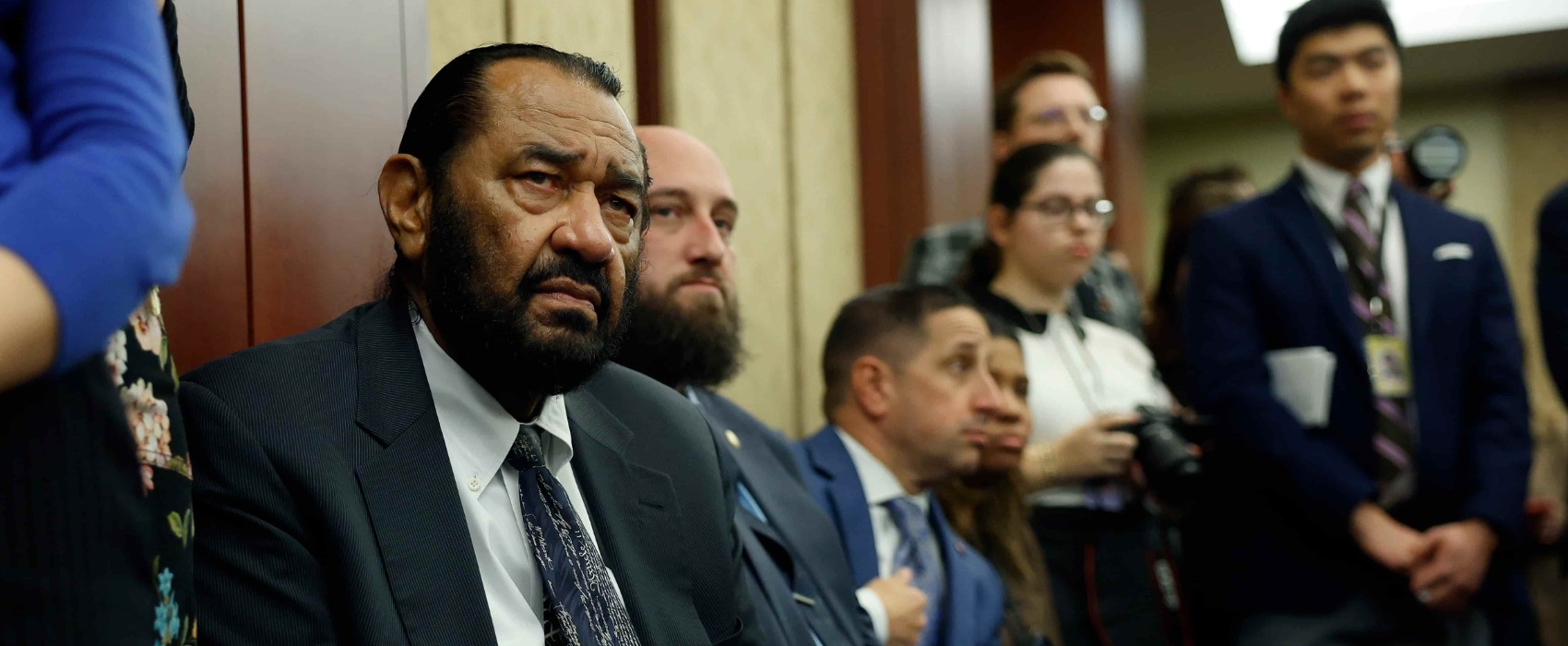 House Censures Rep. Al Green After Trump Speech Disruption