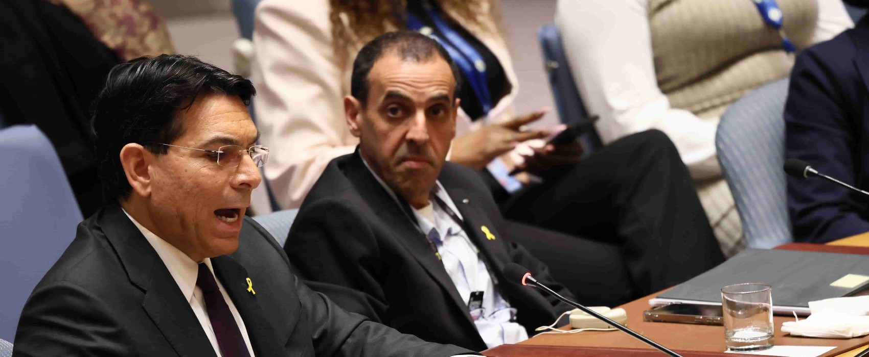 Freed Israeli Hostage Eli Sharabi Addresses UNSC