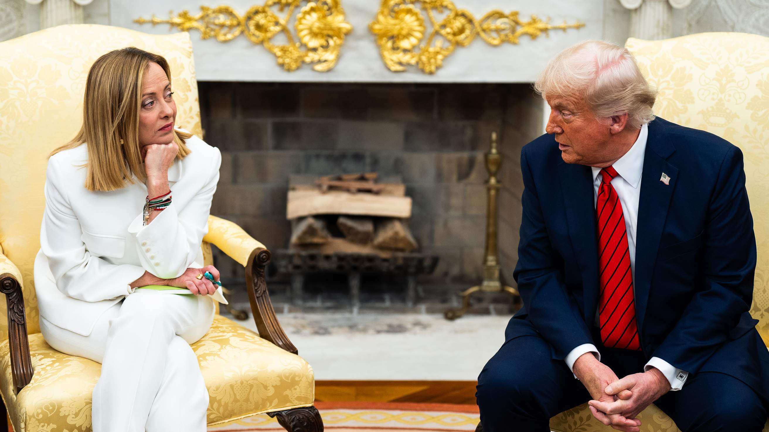 Trump, Meloni Meet as EU-US Trade Tensions Simmer