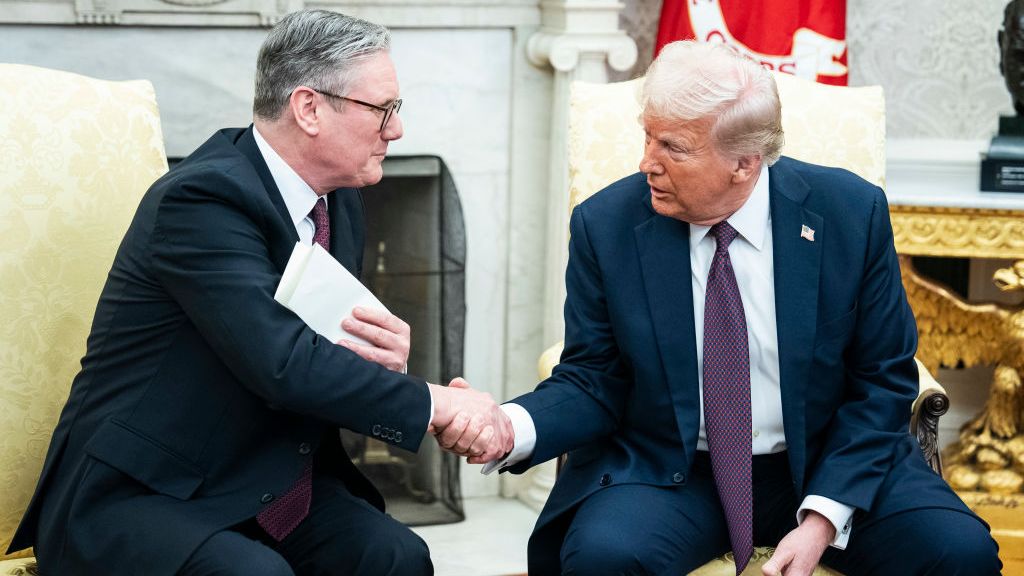 US-UK trade deal, Israel-Syria talks and first American pope
