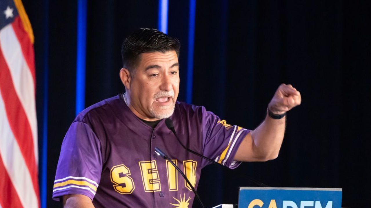 California Labor Leader Arrested in LA Demonstrations