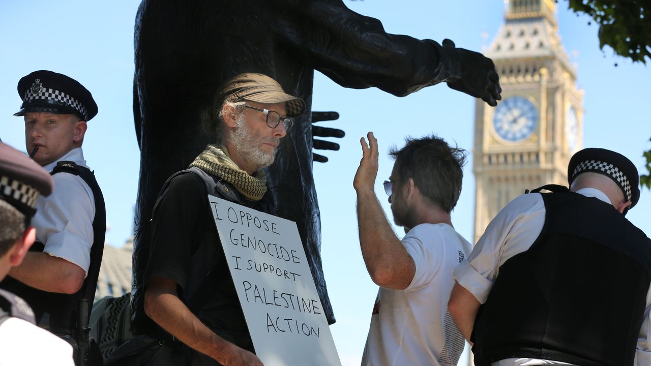 UK: Over 70 Protesters Arrested Over Palestine Action Ban