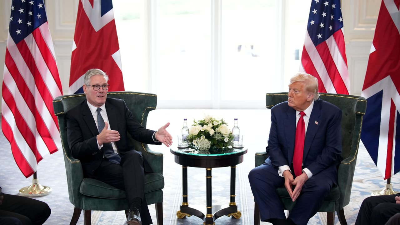 Trump, Starmer Discuss Gaza, Russia and Trade in Scotland