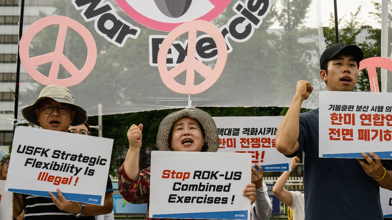 US and SKorea Begin Joint Military Drills Amid NKorea Tensions