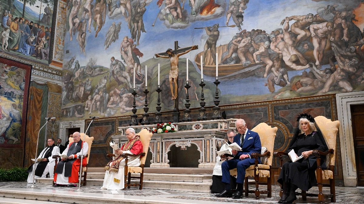 King Charles, Pope Leo XIV Hold Prayer Service in 500-Year First