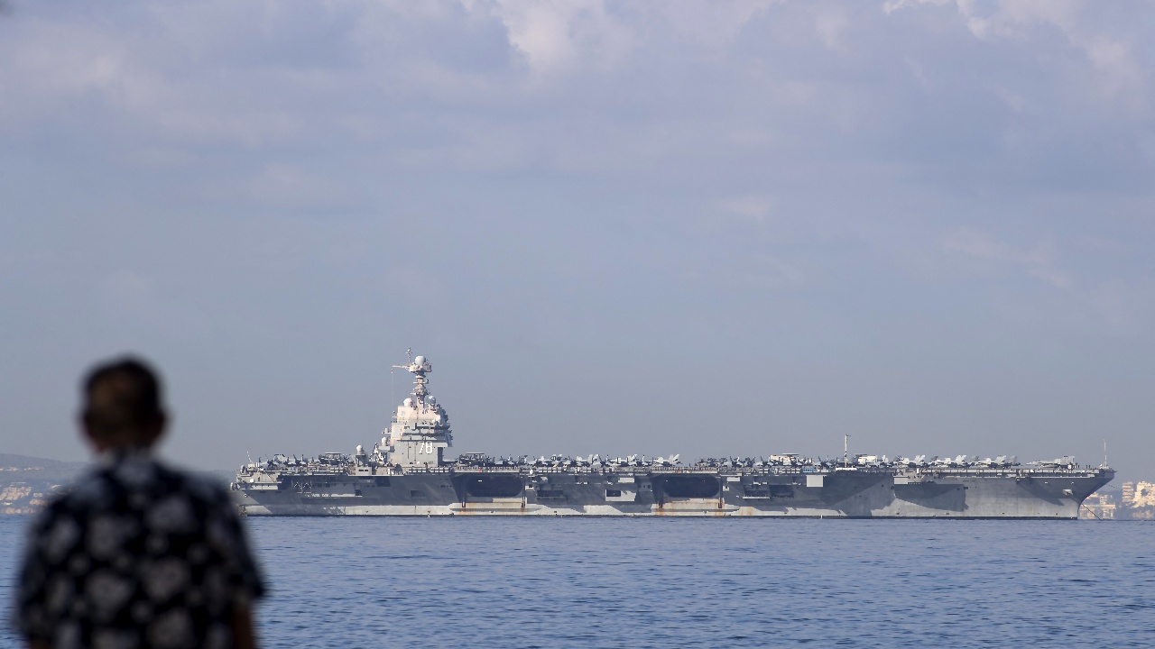 US Deploys World's Largest Aircraft Carrier to Latin America