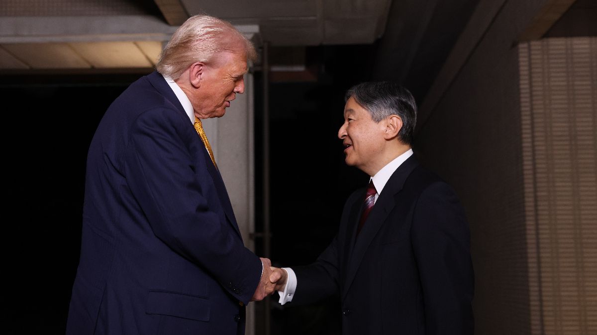 Trump Meets Japan's Emperor Naruhito in Tokyo