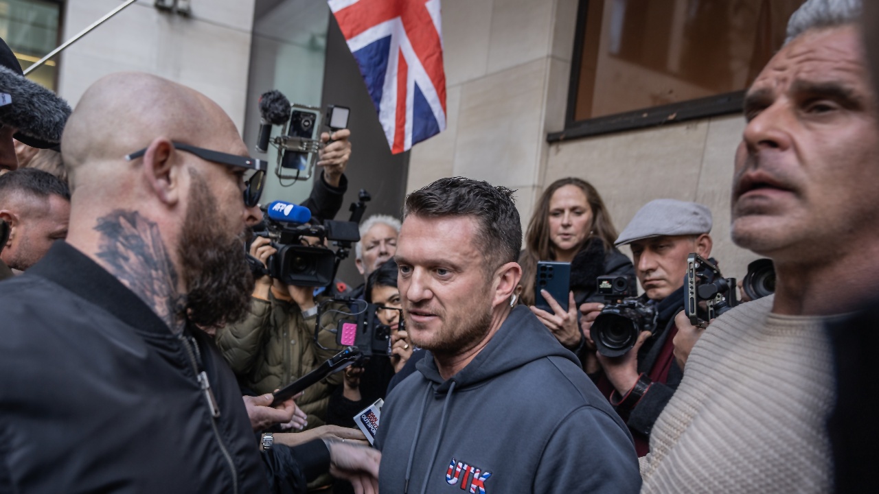 Tommy Robinson Cleared of Terror Charge Over Phone PIN Refusal