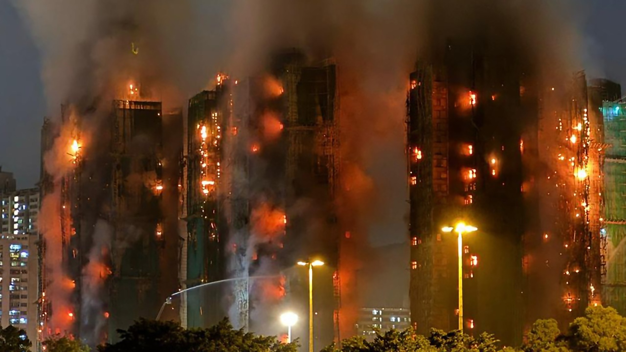 Hong Kong Apartment Fire Kills at Least 36, Leaves 279 Missing