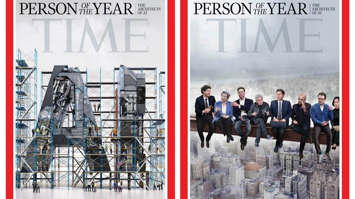 Time Names 'Architects of AI' as 2025 Person of the Year
