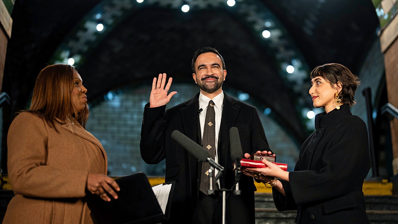 Zohran Mamdani Sworn in as NYC Mayor