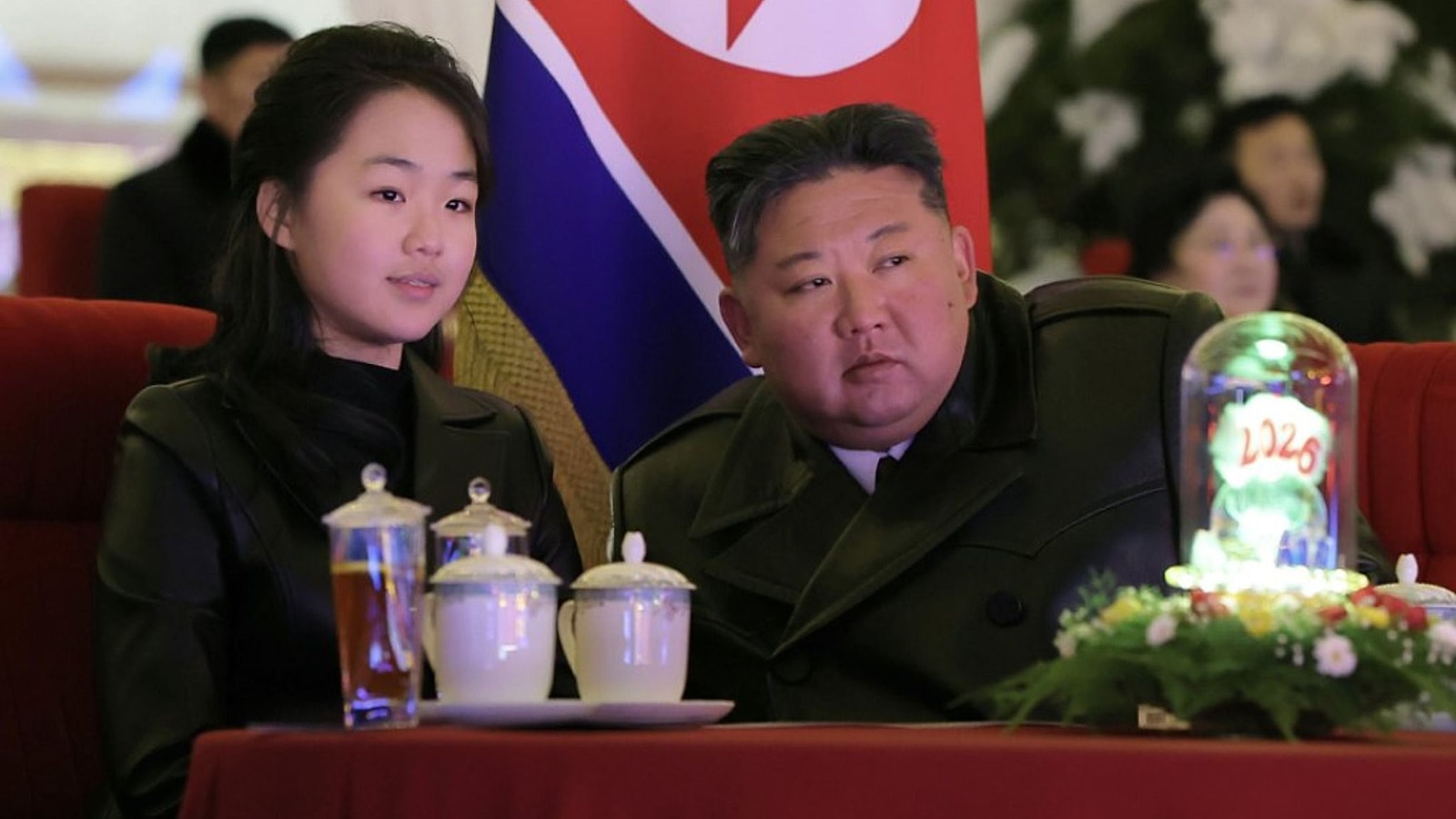 Kim Jong Un Celebrates New Year With Daughter Ju Ae