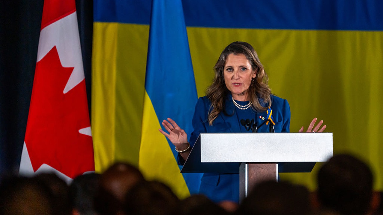 Canada's Freeland Named Ukraine Economic Adviser by Zelenskyy