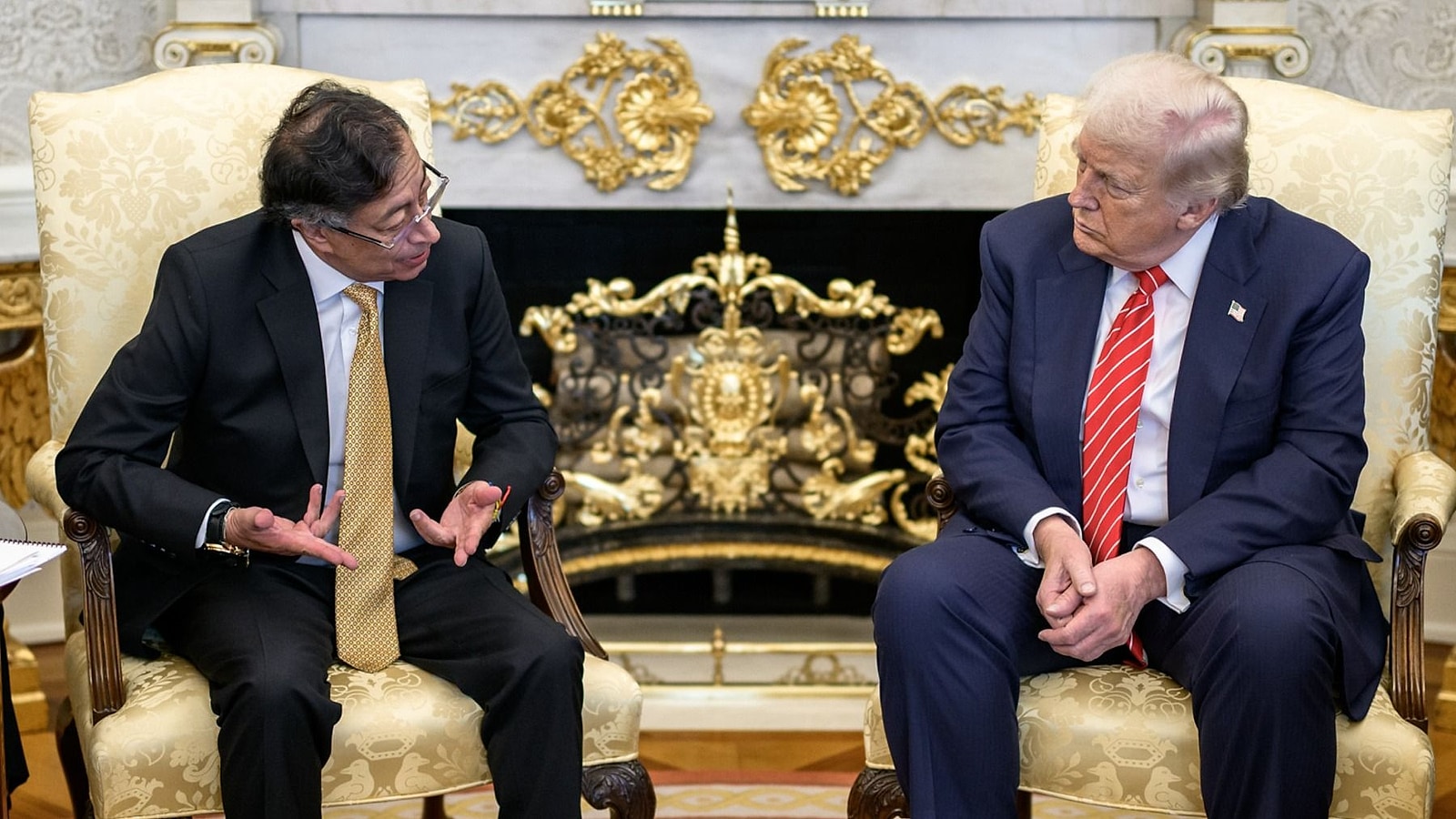 Trump Meets Colombia's Petro After Tensions, Maduro Seizure