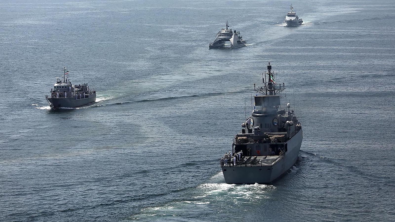 Iran, Russia Launch Joint Naval Drills in Gulf of Oman