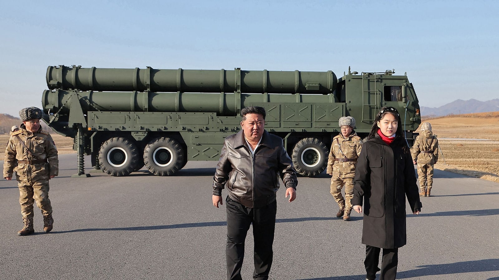 Kim Jong Un Unveils 50 New Nuclear-Capable Rocket Launchers