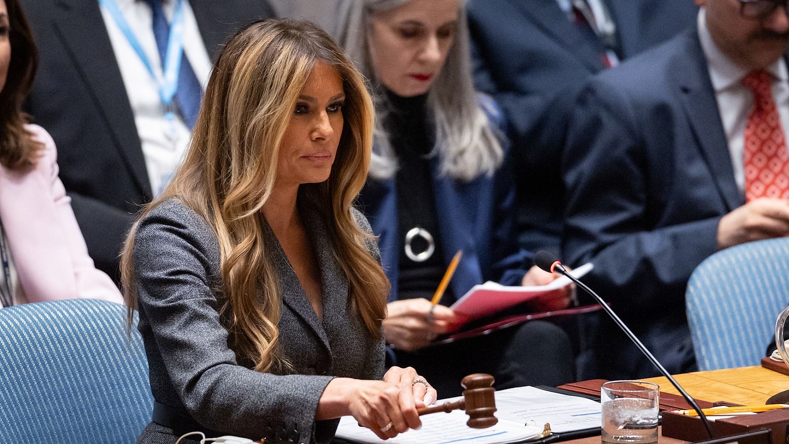 Melania Trump Presides Over UN Security Council Meeting