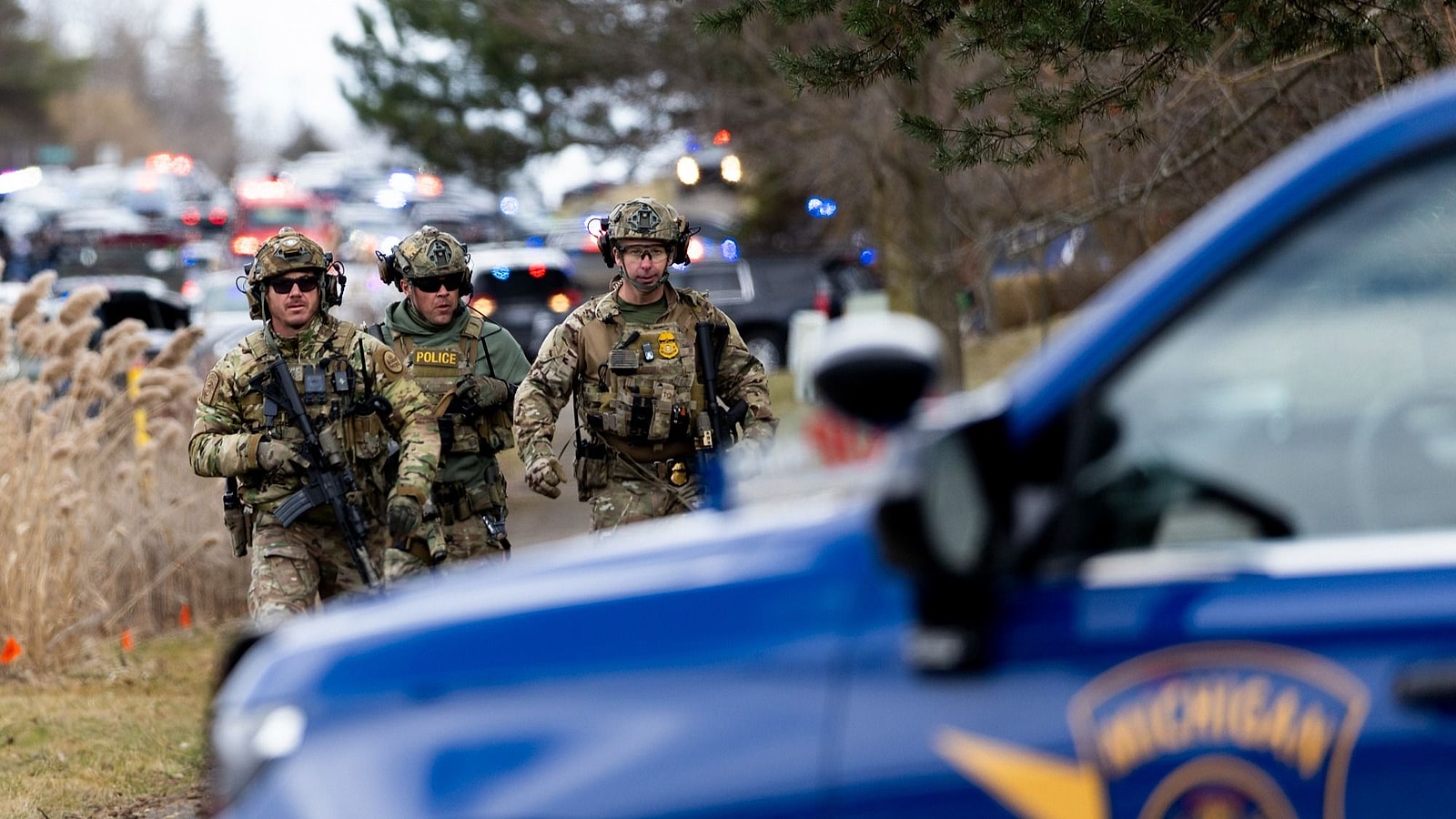 Suspect Dead After Ramming Michigan Synagogue, Reported Gunfight