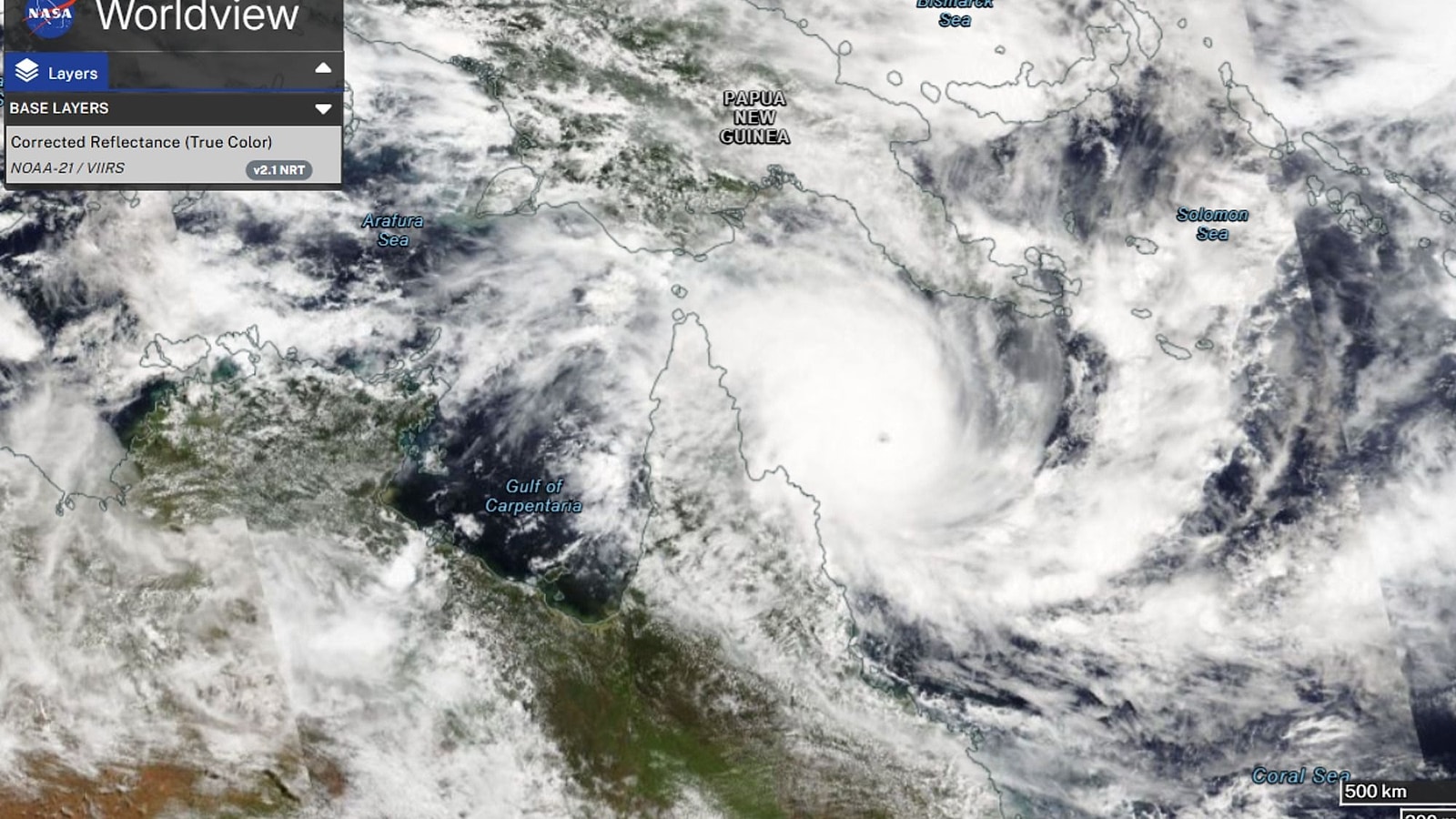Verity - Australia: Category 4 Cyclone Narelle Makes Landfall in Queensland