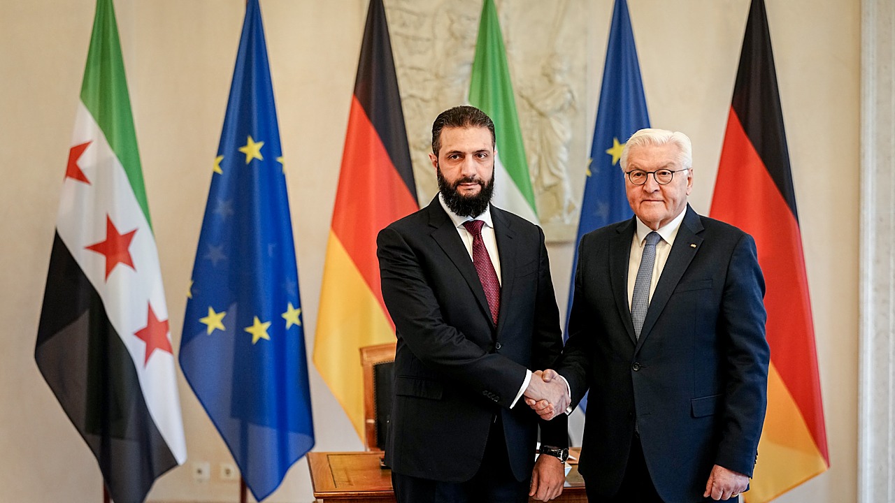 Syria's Leader Visits Berlin for Talks on Rebuilding, Refugees