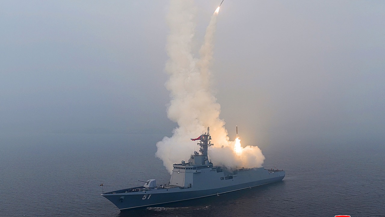 Kim Jong Un Oversees Missile Tests From New Destroyer