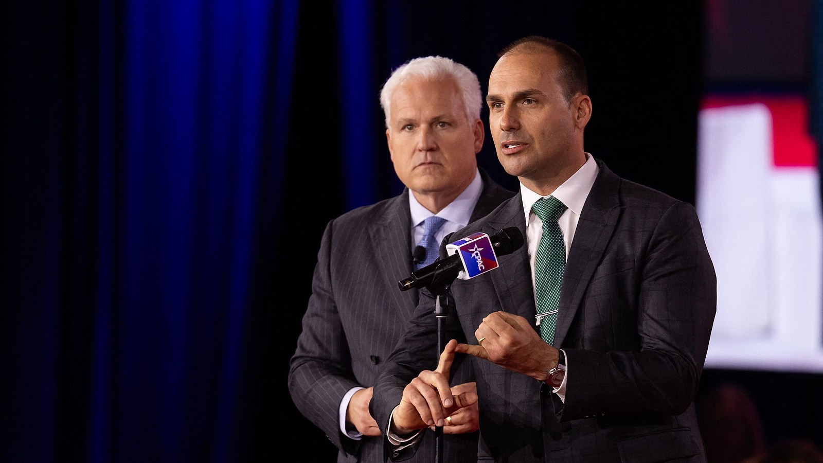 Brazil's Moraes Votes to Convict Eduardo Bolsonaro of Defamation