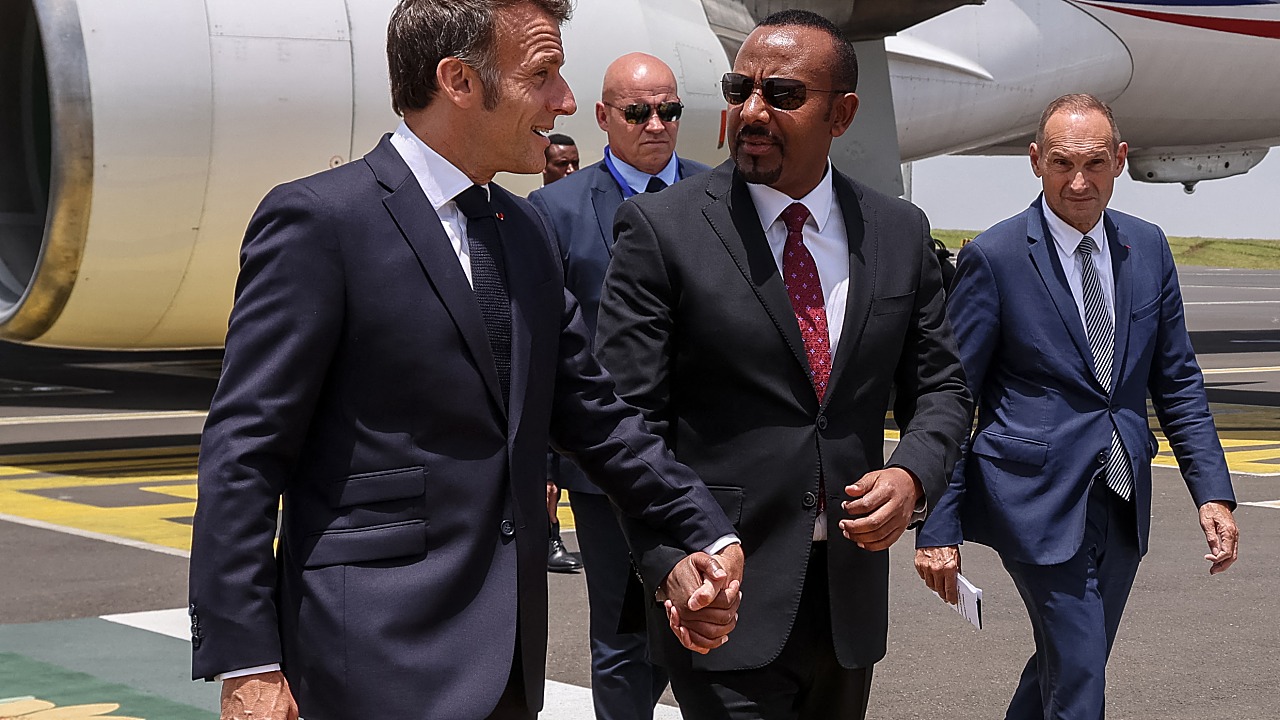 Macron Ends Africa Tour in Ethiopia