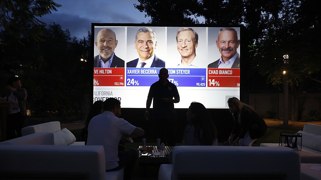 Hilton, Becerra Lead California Governor Primary