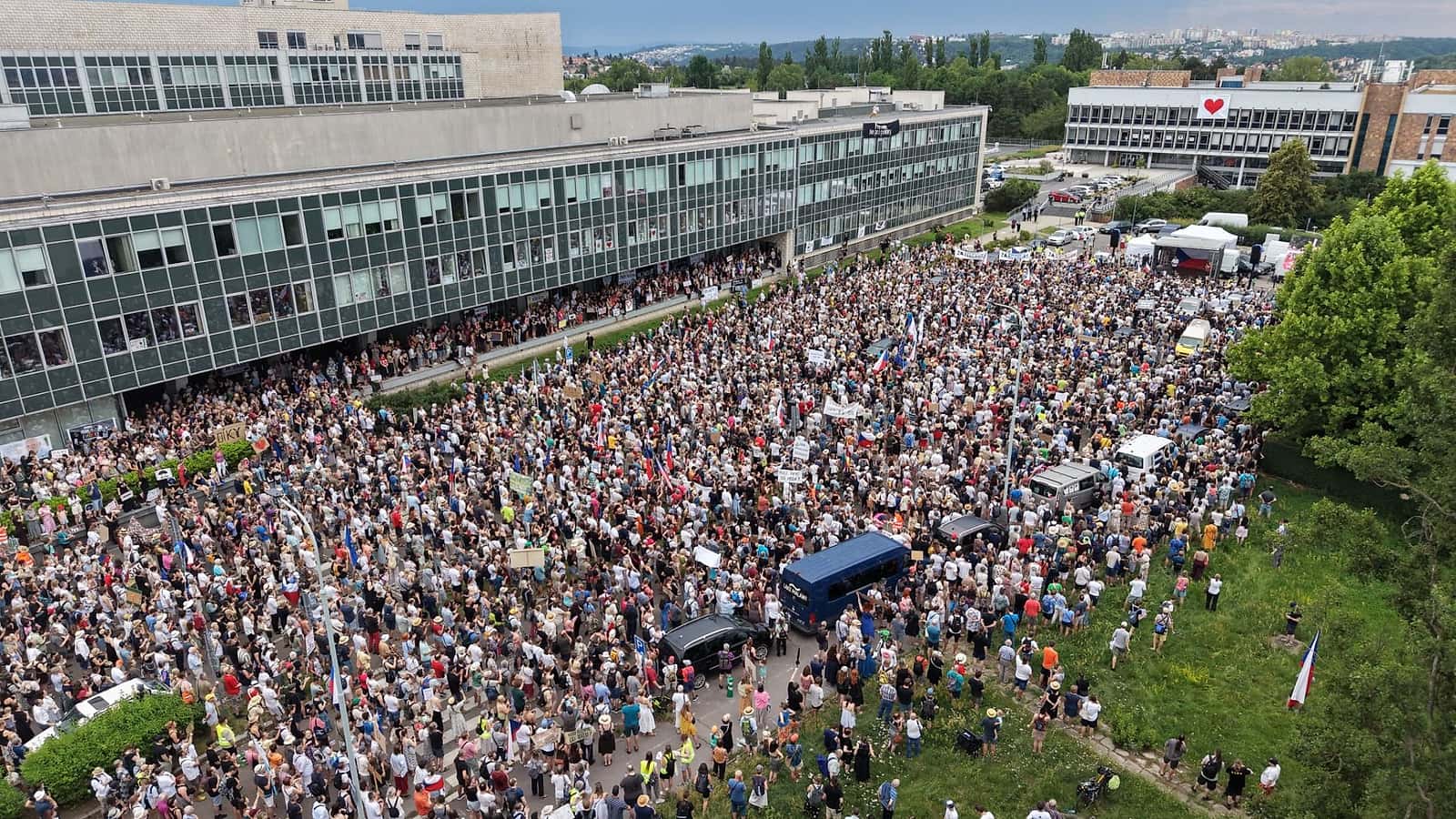 Czech Broadcasters Strike Over State Funding Takeover