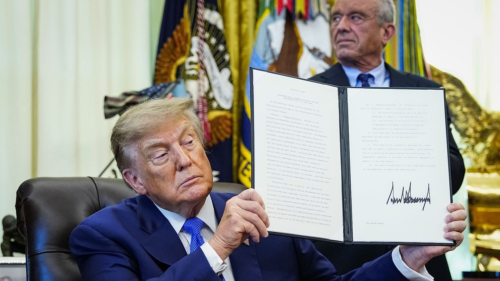 Trump Cuts Child Vaccine Schedule, Splits MMR Shot