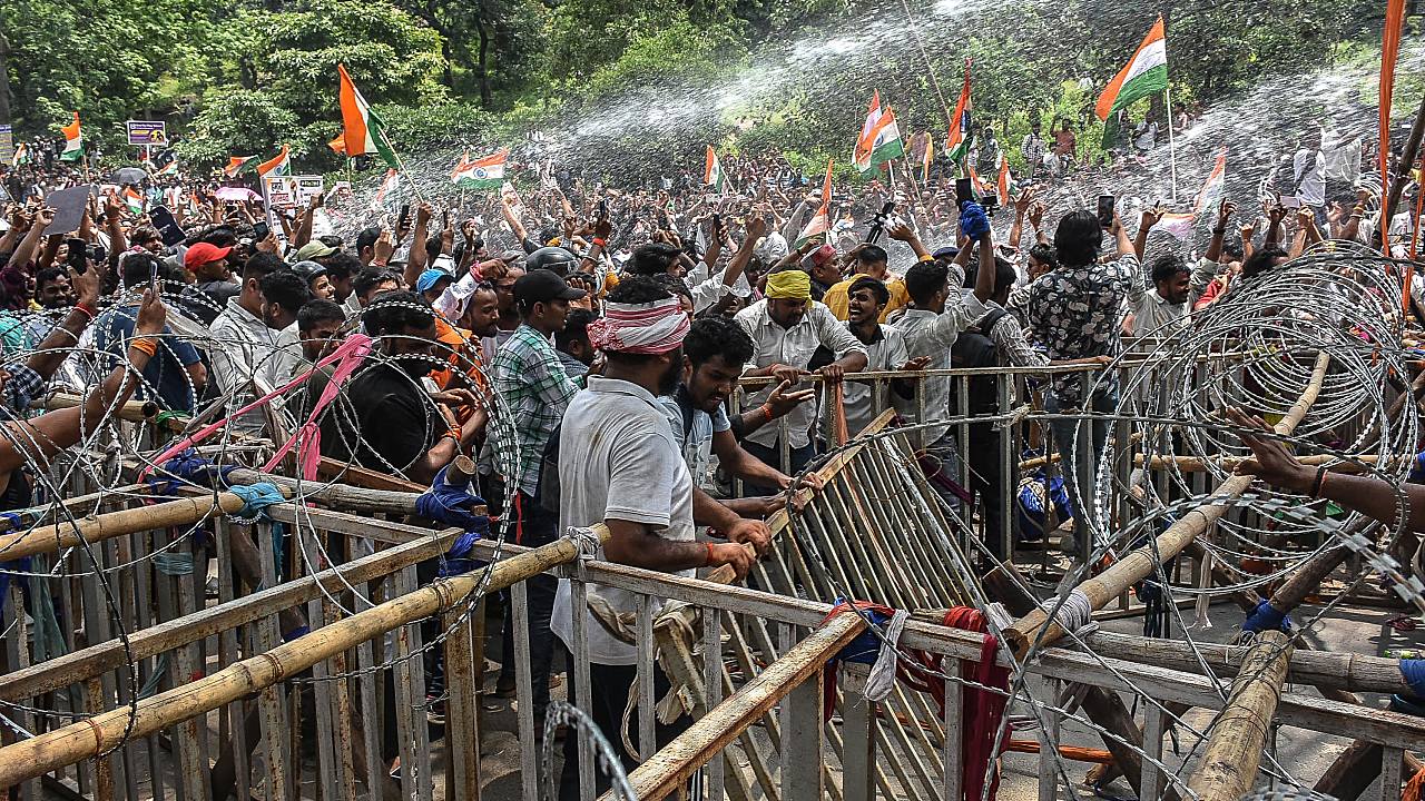 India: Police Clash With Exam Fraud Protesters