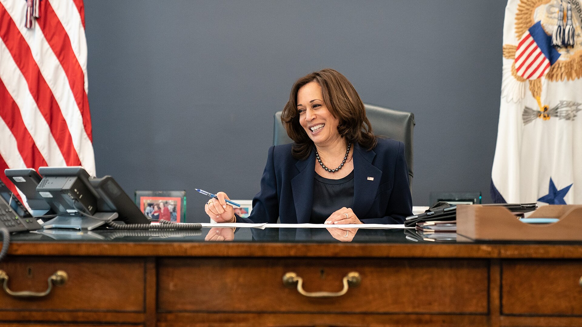 VP Harris Confident in Biden Re-election