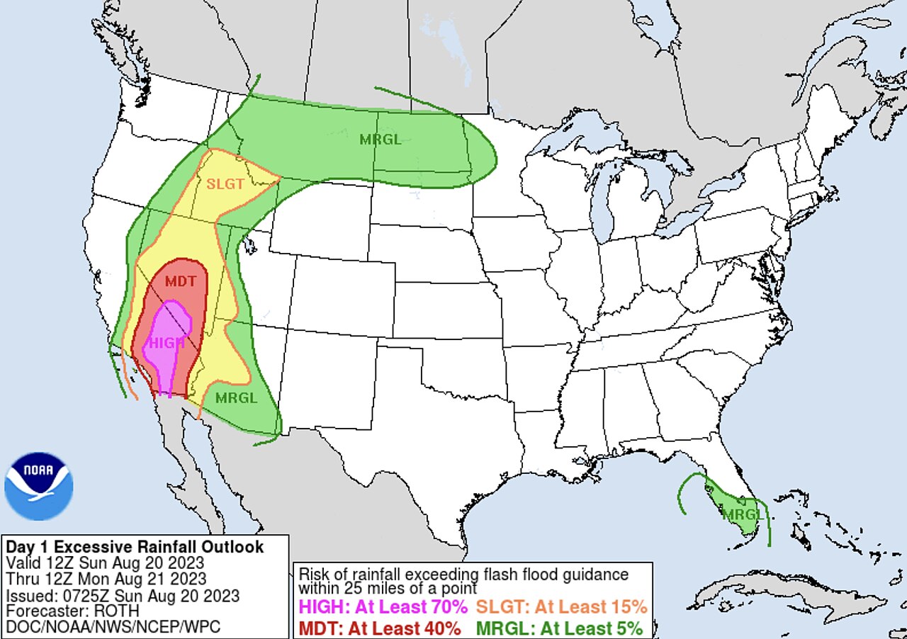 Tropical Storm Hilary Slams Southwest US and Baja California, Mexico