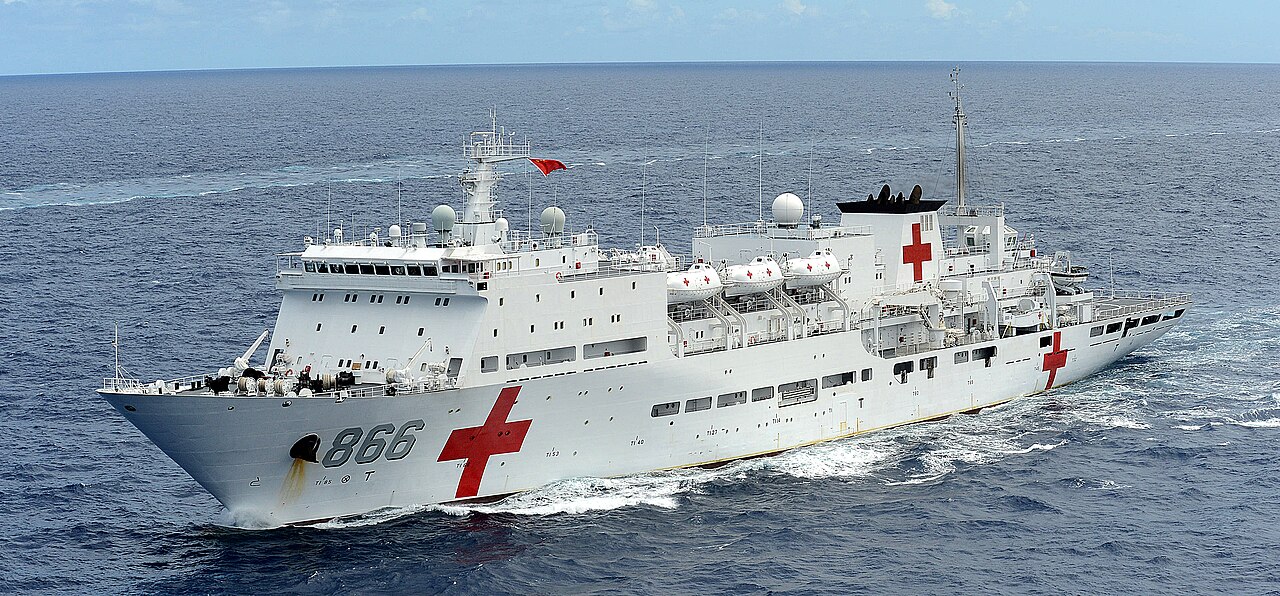 China to Send Hospital Ship on South Pacific Tour