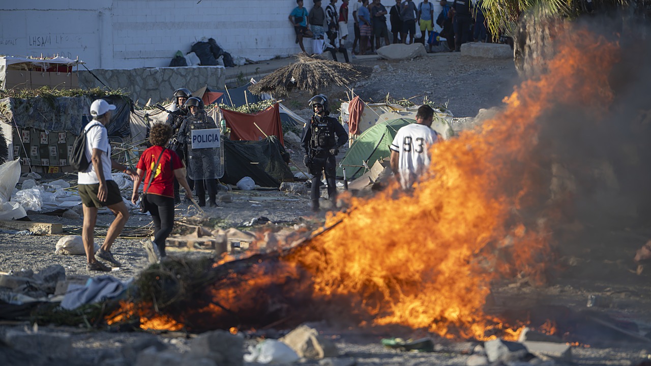 Ceuta migrant protests, UK Israel warning and Pentagon Anthropic ruling