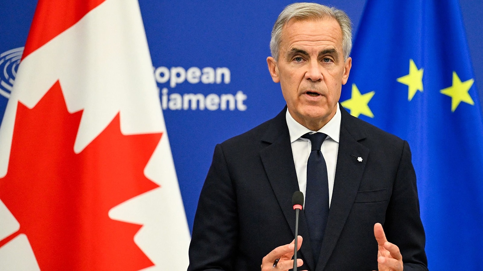 Carney EU address, Duterte ICC appearance and King Charles AI summit
