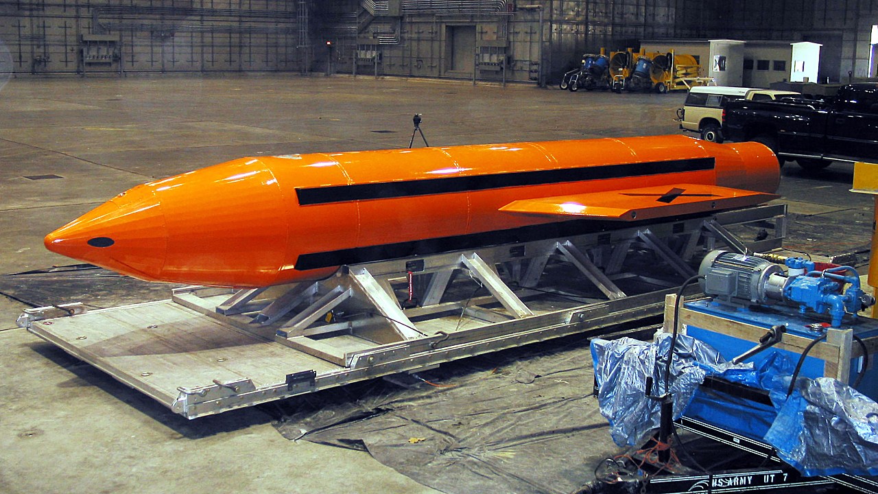Report: US Strike Plans for Iran Include 'Mother of All Bombs'